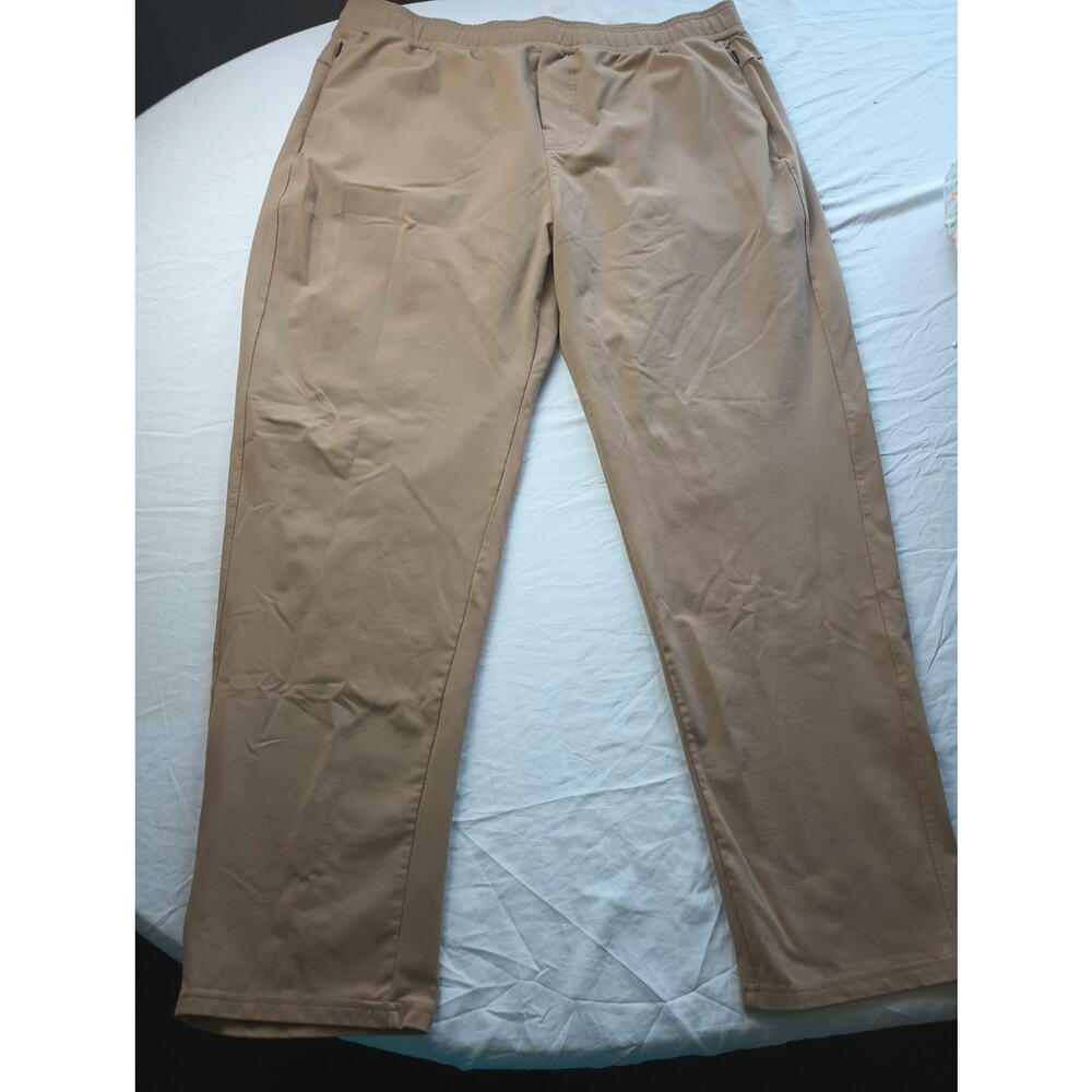 Public Rec 44x32 Daymaker Pull-On Drawstring Performance Sweatpants Tan